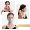 image:imageZIMASILK 100 22 Momme Mulberry Silk Face Mask for Men amp Women  SkinFriendly Comfort Reusable Soft amp Breathable Lightweight Elastic Strap2 Pack  Light Gray