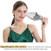 image:imageZIMASILK 100 22 Momme Mulberry Silk Face Mask for Men amp Women  SkinFriendly Comfort Reusable Soft amp Breathable Lightweight Elastic Strap2 Pack  Light Gray