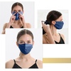 image:imageZIMASILK 100 22 Momme Mulberry Silk Face Mask for Men amp Women  SkinFriendly Comfort Reusable Soft amp Breathable Lightweight Elastic Strap2 Pack  Navy Blue