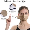image:imageZIMASILK 100 22 Momme Mulberry Silk Face Mask for Men amp Women  SkinFriendly Comfort Reusable Soft amp Breathable Lightweight Elastic Strap2 Pack  Taupe