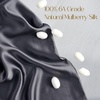 image:imageZIMASILK 100 Pure Mulberry Silk Pillow Cases for Hair and Skin Queen  Soft Hypoallergenic amp Smooth Both Sides Grade 6A Silk Hidden Zipper Gift for Women Men 1pc Queen 20x30 TaupeDark Gray