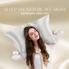 image:imageZIMASILK 100 Pure Mulberry Silk Pillow Cases for Hair and Skin Queen  Soft Hypoallergenic amp Smooth Both Sides Grade 6A Silk Hidden Zipper Gift for Women Men 1pc Queen 20x30 TaupeLight Gray