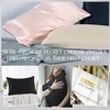 image:imageZIMASILK 100 Pure Mulberry Silk Pillow Cases for Hair and Skin Queen  Soft Hypoallergenic amp Smooth Both Sides Grade 6A Silk Hidden Zipper Gift for Women Men 1pc Queen 20x30 TaupeBlack