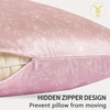 image:imageZIMASILK 100 Pure Mulberry Silk Pillow Cases for Hair and Skin Queen  Soft Hypoallergenic amp Smooth Both Sides Grade 6A Silk Hidden Zipper Gift for Women Men 1pc Queen 20x30 TaupeBlush Flower