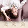 image:imageZIMASILK 100 Pure Mulberry Silk Pillow Cases for Hair and Skin Queen  Soft Hypoallergenic amp Smooth Both Sides Grade 6A Silk Hidden Zipper Gift for Women Men 1pc Queen 20x30 TaupeDark Mauve
