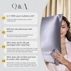 image:imageZIMASILK 100 Pure Mulberry Silk Pillow Cases for Hair and Skin Queen  Soft Hypoallergenic amp Smooth Both Sides Grade 6A Silk Hidden Zipper Gift for Women Men 1pc Queen 20x30 TaupePolka Dot
