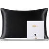 image:imageZIMASILK 100 Pure Mulberry Silk Pillow Cases for Hair and Skin Queen  Soft Hypoallergenic amp Smooth Both Sides Grade 6A Silk Hidden Zipper Gift for Women Men 1pc Queen 20x30 TaupeBlack
