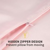 image:imageZIMASILK 100 Pure Mulberry Silk Pillow Cases for Hair and Skin Queen  Soft Hypoallergenic amp Smooth Both Sides Grade 6A Silk Hidden Zipper Gift for Women Men 1pc Queen 20x30 TaupePink