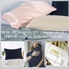 image:imageZIMASILK 100 Pure Mulberry Silk Pillow Cases for Hair and Skin Queen  Soft Hypoallergenic amp Smooth Both Sides Grade 6A Silk Hidden Zipper Gift for Women Men 1pc Queen 20x30 TaupeNavy Blue