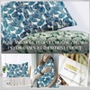 image:imageZIMASILK 100 Pure Mulberry Silk Pillow Cases for Hair and Skin Queen  Soft Hypoallergenic amp Smooth Both Sides Grade 6A Silk Hidden Zipper Gift for Women Men 1pc Queen 20x30 TaupeBlue Leaves