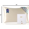 image:imageZIMASILK 100 Pure Mulberry Silk Pillow Cases for Hair and Skin Queen  Soft Hypoallergenic amp Smooth Both Sides Grade 6A Silk Hidden Zipper Gift for Women Men 1pc Queen 20x30 TaupeBeige