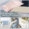image:imageZIMASILK 100 Pure Mulberry Silk Pillow Cases for Hair and Skin Queen  Soft Hypoallergenic amp Smooth Both Sides Grade 6A Silk Hidden Zipper Gift for Women Men 1pc Queen 20x30 TaupeLight Blue
