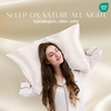 image:imageZIMASILK 100 Pure Mulberry Silk Pillow Cases for Hair and Skin Queen  Soft Hypoallergenic amp Smooth Both Sides Grade 6A Silk Hidden Zipper Gift for Women Men 1pc Queen 20x30 TaupeIvory Pair