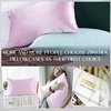 image:imageZIMASILK 100 Pure Mulberry Silk Pillow Cases for Hair and Skin Queen  Soft Hypoallergenic amp Smooth Both Sides Grade 6A Silk Hidden Zipper Gift for Women Men 1pc Queen 20x30 TaupeLight Purple