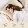 image:imageZIMASILK 100 Pure Mulberry Silk Pillow Cases for Hair and Skin Queen  Soft Hypoallergenic amp Smooth Both Sides Grade 6A Silk Hidden Zipper Gift for Women Men 1pc Queen 20x30 TaupeBeige Pair