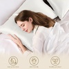 image:imageZIMASILK 100 Pure Mulberry Silk Pillow Cases for Hair and Skin Queen  Soft Hypoallergenic amp Smooth Both Sides Grade 6A Silk Hidden Zipper Gift for Women Men 1pc Queen 20x30 TaupeIvory Pair