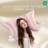 image:imageZIMASILK 100 Pure Mulberry Silk Pillow Cases for Hair and Skin Queen  Soft Hypoallergenic amp Smooth Both Sides Grade 6A Silk Hidden Zipper Gift for Women Men 1pc Queen 20x30 TaupePale Pink