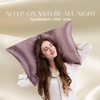 image:imageZIMASILK 100 Pure Mulberry Silk Pillow Cases for Hair and Skin Queen  Soft Hypoallergenic amp Smooth Both Sides Grade 6A Silk Hidden Zipper Gift for Women Men 1pc Queen 20x30 TaupeDark Mauve