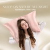 image:imageZIMASILK 100 Pure Mulberry Silk Pillow Cases for Hair and Skin Queen  Soft Hypoallergenic amp Smooth Both Sides Grade 6A Silk Hidden Zipper Gift for Women Men 1pc Queen 20x30 TaupePink