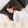 image:imageZIMASILK 100 Pure Mulberry Silk Pillow Cases for Hair and Skin Queen  Soft Hypoallergenic amp Smooth Both Sides Grade 6A Silk Hidden Zipper Gift for Women Men 1pc Queen 20x30 TaupeBlack
