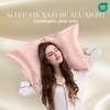 image:imageZIMASILK 100 Pure Mulberry Silk Pillow Cases for Hair and Skin Queen  Soft Hypoallergenic amp Smooth Both Sides Grade 6A Silk Hidden Zipper Gift for Women Men 1pc Queen 20x30 TaupePink