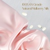 image:imageZIMASILK 100 Pure Mulberry Silk Pillow Cases for Hair and Skin Queen  Soft Hypoallergenic amp Smooth Both Sides Grade 6A Silk Hidden Zipper Gift for Women Men 1pc Queen 20x30 TaupePink