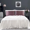 image:imageZIMASILK 100 Pure Mulberry Silk Pillow Cases for Hair and Skin Queen  Soft Hypoallergenic amp Smooth Both Sides Grade 6A Silk Hidden Zipper Gift for Women Men 1pc Queen 20x30 TaupeDark Mauve