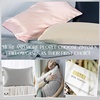 image:imageZIMASILK 100 Pure Mulberry Silk Pillow Cases for Hair and Skin Queen  Soft Hypoallergenic amp Smooth Both Sides Grade 6A Silk Hidden Zipper Gift for Women Men 1pc Queen 20x30 TaupeGray