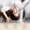 image:imageZIMASILK 100 Pure Mulberry Silk Pillow Cases for Hair and Skin Queen  Soft Hypoallergenic amp Smooth Both Sides Grade 6A Silk Hidden Zipper Gift for Women Men 1pc Queen 20x30 TaupeGray Pair