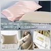 image:imageZIMASILK 100 Pure Mulberry Silk Pillow Cases for Hair and Skin Queen  Soft Hypoallergenic amp Smooth Both Sides Grade 6A Silk Hidden Zipper Gift for Women Men 1pc Queen 20x30 TaupeTaupe