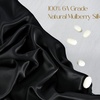image:imageZIMASILK 100 Pure Mulberry Silk Pillow Cases for Hair and Skin Queen  Soft Hypoallergenic amp Smooth Both Sides Grade 6A Silk Hidden Zipper Gift for Women Men 1pc Queen 20x30 TaupeBlack