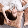 image:imageZIMASILK 100 Pure Mulberry Silk Pillow Cases for Hair and Skin Queen  Soft Hypoallergenic amp Smooth Both Sides Grade 6A Silk Hidden Zipper Gift for Women Men 1pc Queen 20x30 TaupePink Leopard