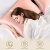 image:imageZIMASILK 100 Pure Mulberry Silk Pillow Cases for Hair and Skin Queen  Soft Hypoallergenic amp Smooth Both Sides Grade 6A Silk Hidden Zipper Gift for Women Men 1pc Queen 20x30 TaupeCoral
