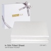 image:imageZIMASILK 19 Momme 100 Mulberry Silk Fitted Sheet  Seamless with Deep Pocket  Soft Silky amp Hypoallergenic for Luxury Sleep  King 78x8016 Chocolate White