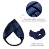 image:imageZIMASILK 19 Momme 100 Mulberry Silk Headband for Women Pink  Natural Silk Elastic Twisted Hair Wrap Turban For Washing Face amp Makeup NonSlip Sleep Hair Accessory1 Pack  Navy Blue