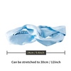 image:imageZIMASILK 19 Momme 100 Mulberry Silk Headband for Women Pink  Natural Silk Elastic Twisted Hair Wrap Turban For Washing Face amp Makeup NonSlip Sleep Hair Accessory1 Pack Light Blue