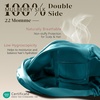 image:imageZIMASILK 22 Momme 100 Mulberry Silk Bonnet for Sleeping Women Pink  Double Layer Breathable Highest Grade 6A Silk Hair wrap Sleeping amp Hair Care Adjustable Elastic Stay On Head 1PcTurquoise