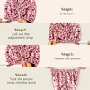 image:imageZIMASILK 22 Momme 100 Mulberry Silk Bonnet for Sleeping Women Pink  Double Layer Breathable Highest Grade 6A Silk Hair wrap Sleeping amp Hair Care Adjustable Elastic Stay On Head 1PcLeopard  PinkPurple