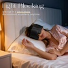 image:imageZIMASILK 22 Momme 100 Mulberry Silk Sleep Mask  Full Silk Filled  UltraSoft amp Breathable FaceHugging Blackout Eye Cover for Sleeping  Pink Black