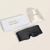 image:imageZIMASILK 22 Momme 100 Mulberry Silk Sleep Mask  Full Silk Filled  UltraSoft amp Breathable FaceHugging Blackout Eye Cover for Sleeping  Pink Black