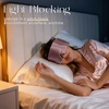 image:imageZIMASILK 22 Momme 100 Mulberry Silk Sleep Mask  Full Silk Filled  UltraSoft amp Breathable FaceHugging Blackout Eye Cover for Sleeping  Pink Gray Purple
