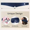 image:imageZIMASILK 22 Momme 100 Mulberry Silk Sleep Mask  Full Silk Filled  UltraSoft amp Breathable FaceHugging Blackout Eye Cover for Sleeping  Pink Navy Blue
