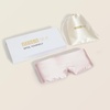 image:imageZIMASILK 22 Momme 100 Mulberry Silk Sleep Mask  Full Silk Filled  UltraSoft amp Breathable FaceHugging Blackout Eye Cover for Sleeping  Pink Pink