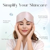 image:imageZIMASILK 22 Momme 100 Mulberry Silk Sleep Mask  Full Silk Filled  UltraSoft amp Breathable FaceHugging Blackout Eye Cover for Sleeping  Pink Pink