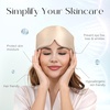 image:imageZIMASILK 22 Momme 100 Mulberry Silk Sleep Mask  Full Silk Filled  UltraSoft amp Breathable FaceHugging Blackout Eye Cover for Sleeping  Pink Taupe