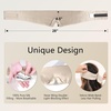 image:imageZIMASILK 22 Momme 100 Mulberry Silk Sleep Mask  Full Silk Filled  UltraSoft amp Breathable FaceHugging Blackout Eye Cover for Sleeping  Pink Taupe