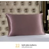 image:imageZIMASILK 22 Momme 100 Silk Pillowcase for Hair and Skin Ivory Queen  Pure Mulberry Silk Pillow Cases Grade 6A Luxury Hidden Zipper Soft amp Smooth Gift Box 1pc Queen 20x30Grey Purple