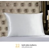 image:imageZIMASILK 22 Momme 100 Silk Pillowcase for Hair and Skin Ivory Queen  Pure Mulberry Silk Pillow Cases Grade 6A Luxury Hidden Zipper Soft amp Smooth Gift Box 1pc Queen 20x30Light Grey