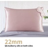 image:imageZIMASILK 22 Momme 100 Silk Pillowcase for Hair and Skin Ivory Queen  Pure Mulberry Silk Pillow Cases Grade 6A Luxury Hidden Zipper Soft amp Smooth Gift Box 1pc Queen 20x30Dusty Pink