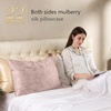 image:imageZIMASILK 22 Momme 100 Silk Pillowcase for Hair and Skin Ivory Queen  Pure Mulberry Silk Pillow Cases Grade 6A Luxury Hidden Zipper Soft amp Smooth Gift Box 1pc Queen 20x30Pink  Fruit Line Art